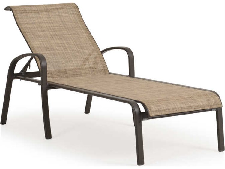 Watermark Living Sandoval Aluminum Sling Adjustable Chaise Lounge