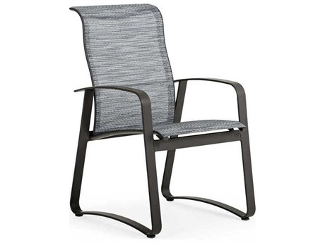 Watermark Living Kenwood Aluminum Sling Arm Dining Chair