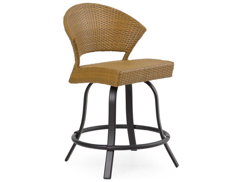 Watermark Living Cape Town Aluminum Swivel Counter Stool | 3224