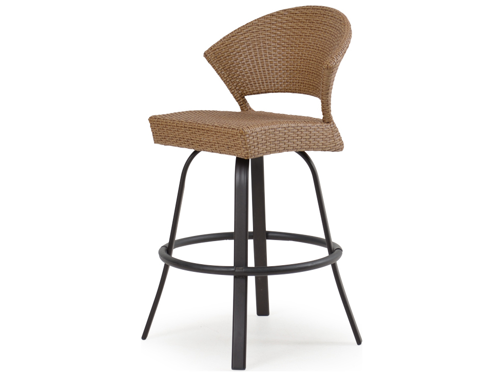 Palm Springs Rattan Cape Town Aluminum Swivel Bar Stool PS3225