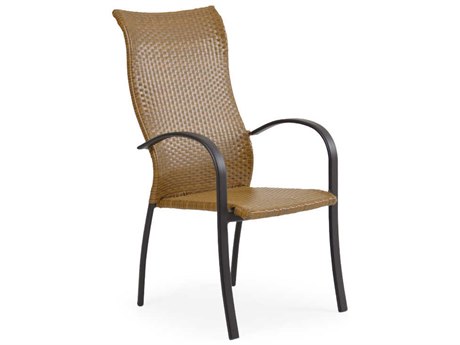 Watermark Living Cape Town Aluminum High Back Dining Arm Chair