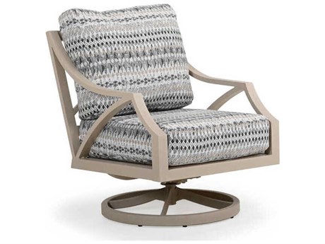 Watermark Living Safford Aluminum Swivel Rocker Lounge Chair