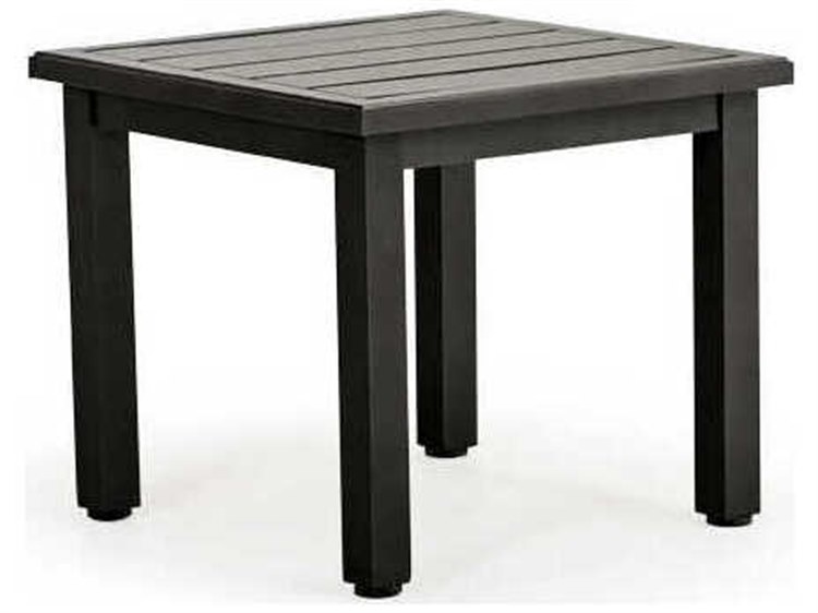 Watermark Living Santorini Aluminum Square Outdoor Patio End Table