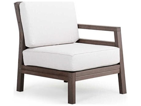 Watermark Living Miramar Faux Wood Right Arm Facing Lounge Chair