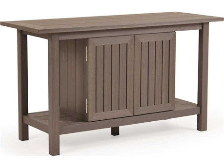 Watermark Living Miramar PoliSoul 54''W x 20''D Console Table with Doors