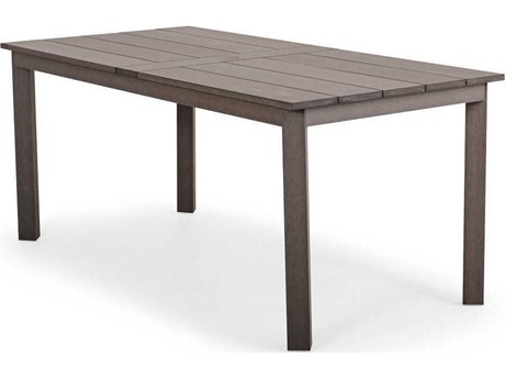 Watermark Living Miramar Faux Wood 80''W x 40''D Rectangular Counter Height Table