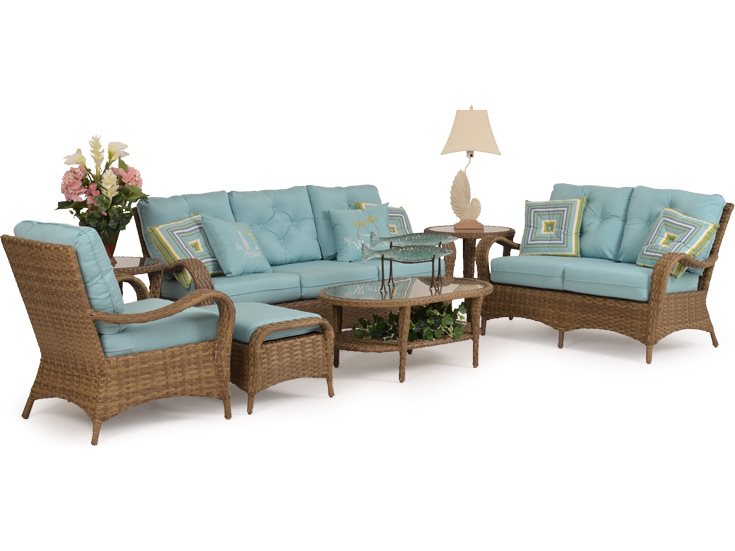 Alexandria rattan corner sofa hot sale