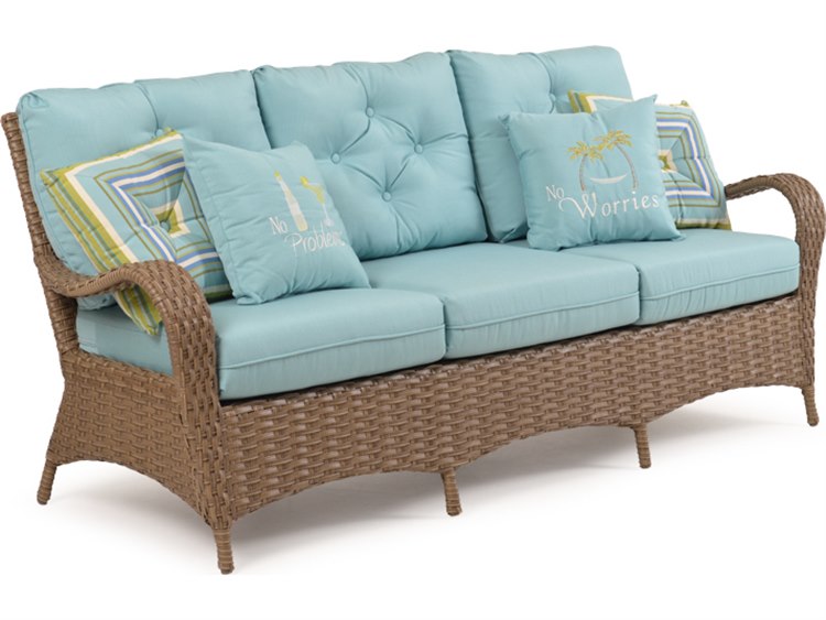 Palm Springs Rattan 6000 Series Deep Seating Sofa Replacement Cushions