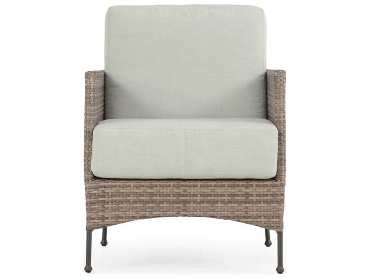 Watermark Living Quick Ship Augusta Wicker Outdoor Lounge Chair
