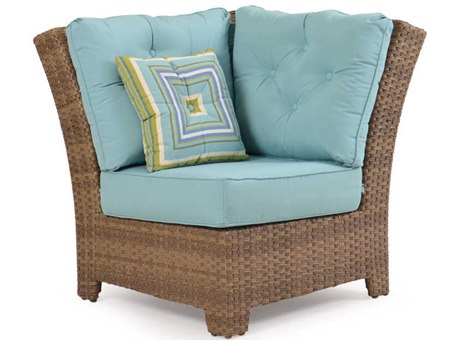 Watermark Living Seaside Wicker 90 Degree Corner Lounge Chair