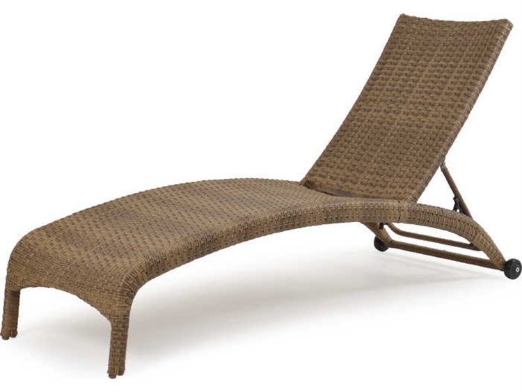 Palm Springs Rattan 6300 Series Armless Chaise Lounge | 6309