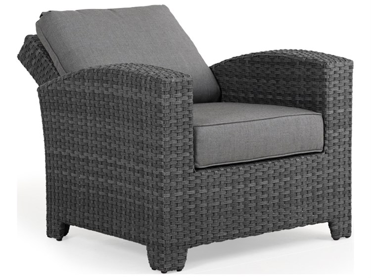 Watermark Living Seaside Wicker Reclining Patio Lounge Chair