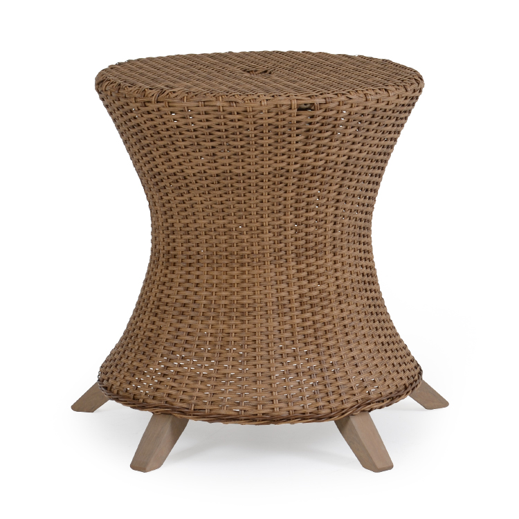 Palm Springs Rattan 6500 Series Wicker Round Dining Table Base | 6550