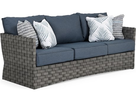 Watermark Living Kenwood Wicker Cushion Sofa