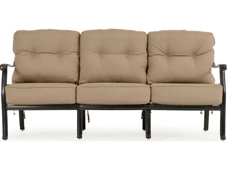 Watermark Living Quick Ship Dauphine Cast Aluminum Outdoor Sofa