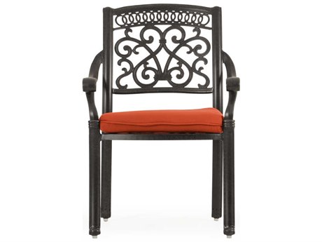 Watermark Living Dauphine Cast Aluminum Dining Arm Chair