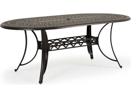 Watermark Living Dauphine Cast Aluminum 76''W x 42''D Rectangular Dining Table