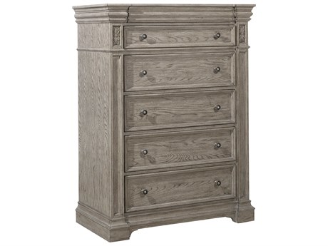 Pulaski Kingsbury 6-Drawers French Gray Oak Wood Accent Chest