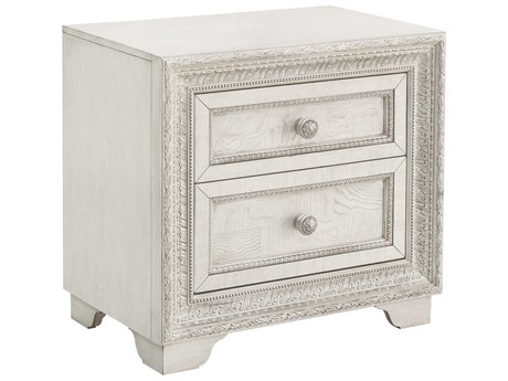 Pulaski Camila 2-Drawers Rubberwood Nightstand