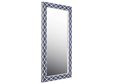 Pulaski Accents Navy Floor Mirror Rectangular