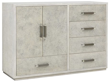 Pulaski Accents Raffia Palm Gray Accent Chest