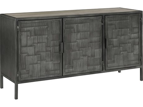 Pulaski Accents 59" 3-Door Metal Sideboard