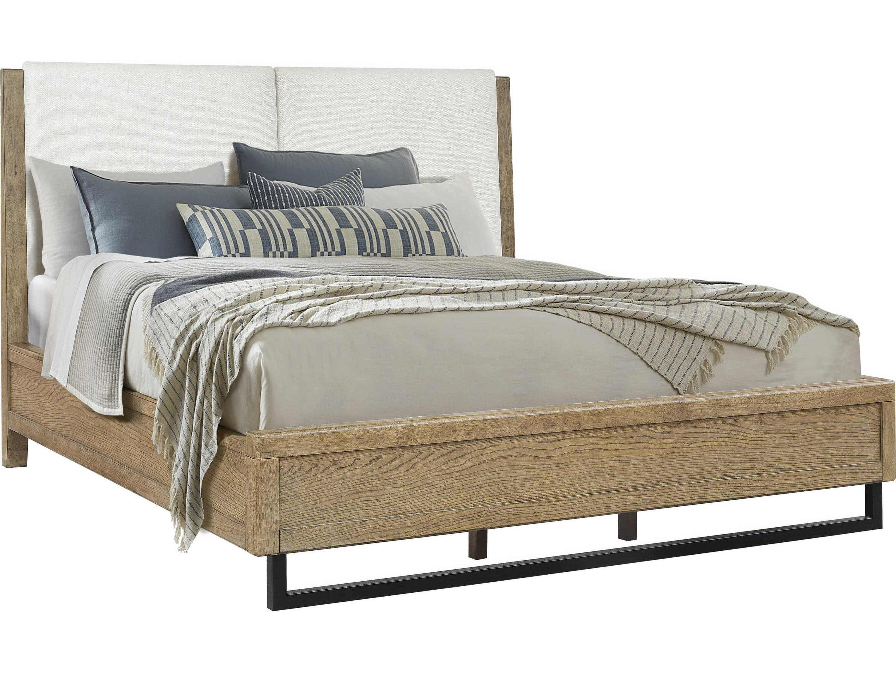 Pulaski Catalina Upholstered King Panel Bed | PUP307DJBRK4