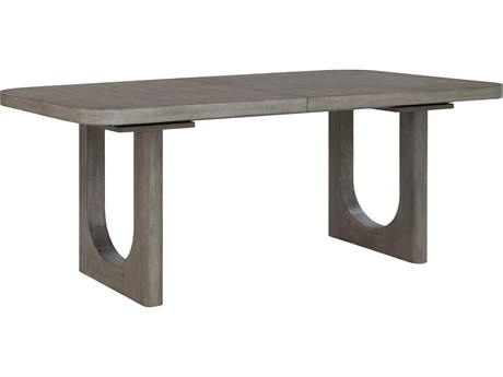 Pulaski Griffith Rectangular Light Wood Gray Dining Table