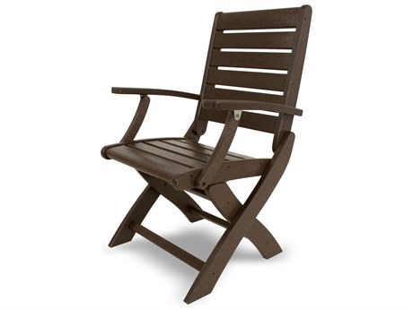 POLYWOOD® Signature Recycled Plastic Folding Chair