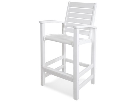 POLYWOOD® Signature Recycled Plastic Bar Chair