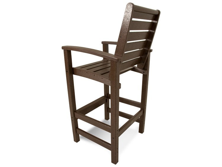 POLYWOOD® Signature Recycled Plastic Bar Chair PW1912