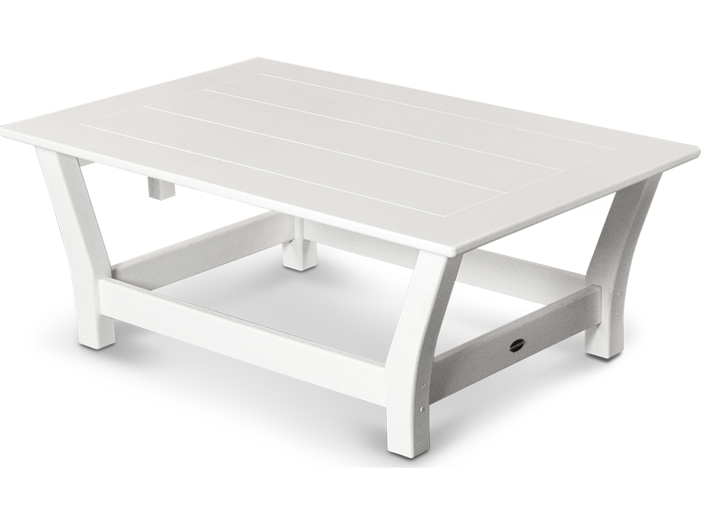 POLYWOOD® Harbour Recycled Plastic 45''W x 28''D Rectangular Coffee