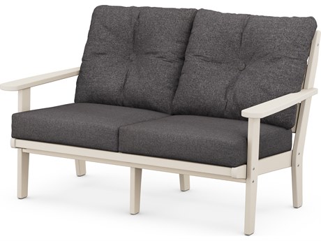 POLYWOOD® Lakeside Recycled Plastic Deep Seating Loveseat