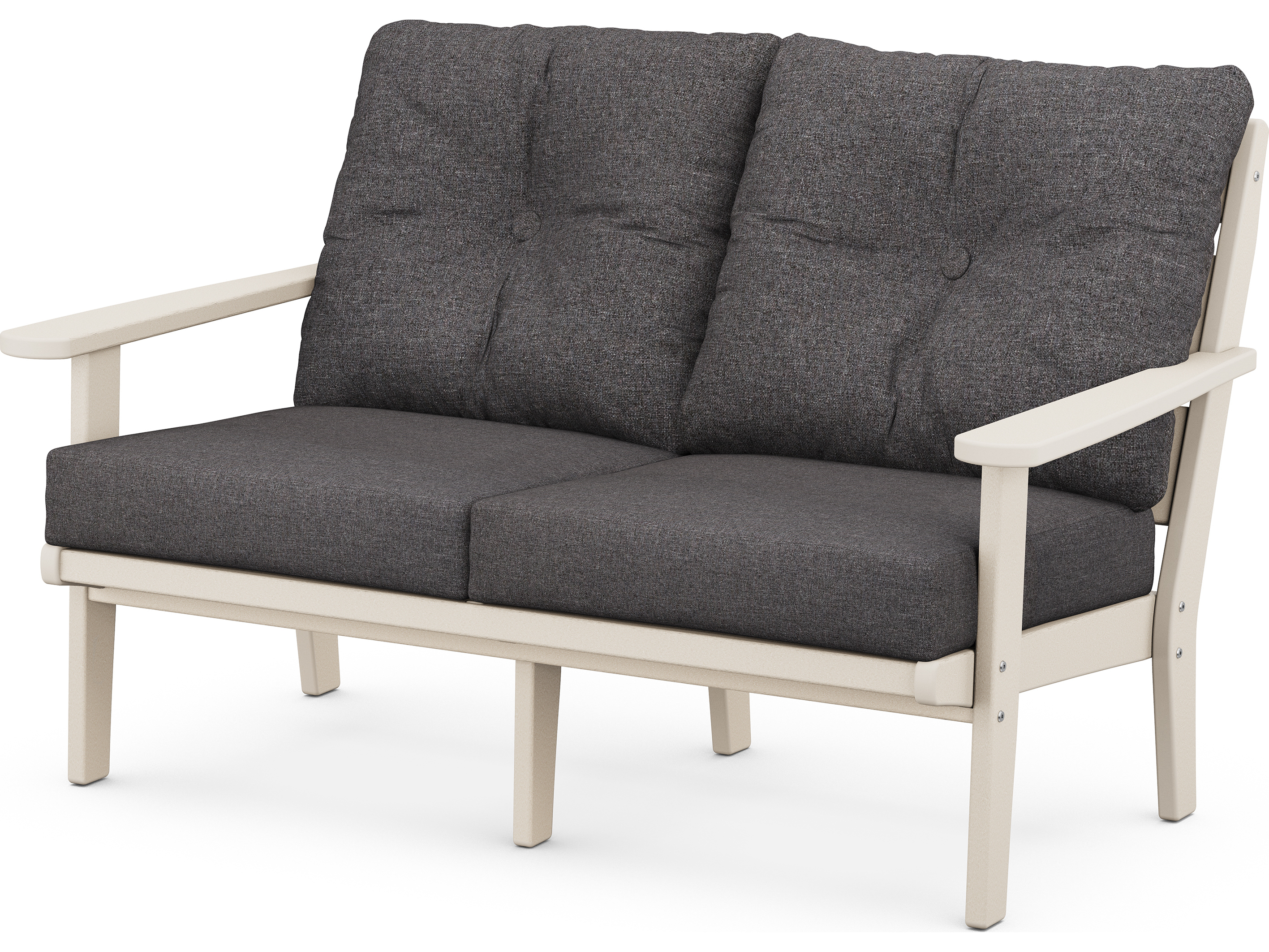 dichtheid Voorrecht jacht POLYWOOD® Lakeside Recycled Plastic Deep Seating Loveseat | PW4412
