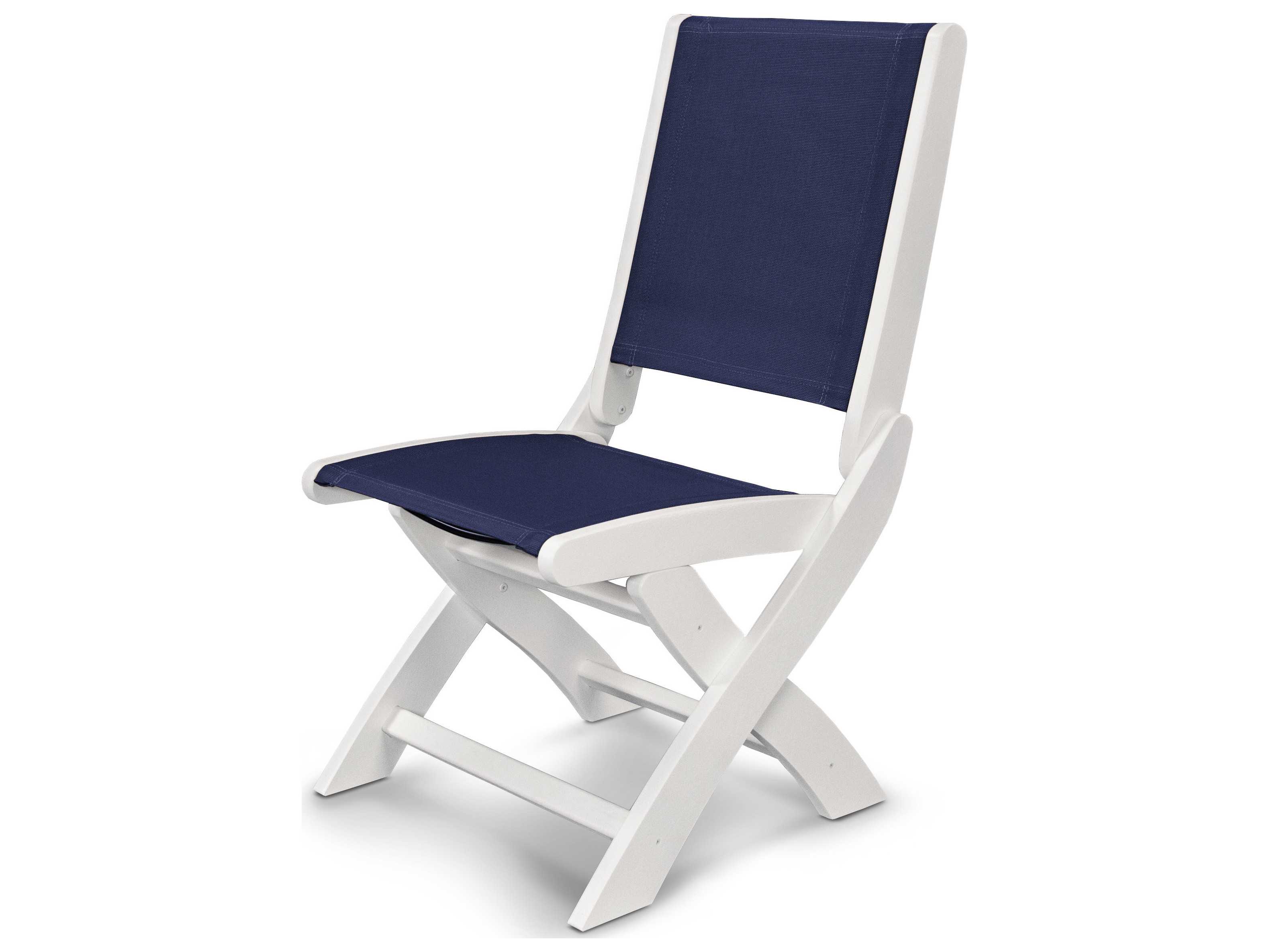 Polywood® Coastal Recycled Plastic Sling Dining Chair Pw9004