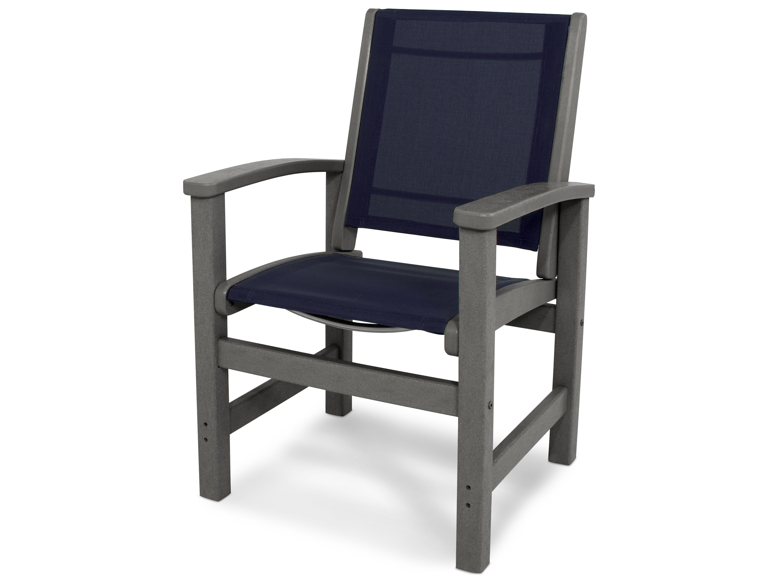 POLYWOOD® Coastal Recycled Plastic Dining Chair PW9010