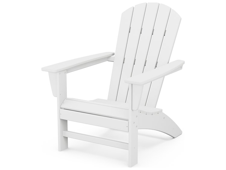 POLYWOOD® Nautical Recycled Plastic Patio Adirondack Chair | PWAD410