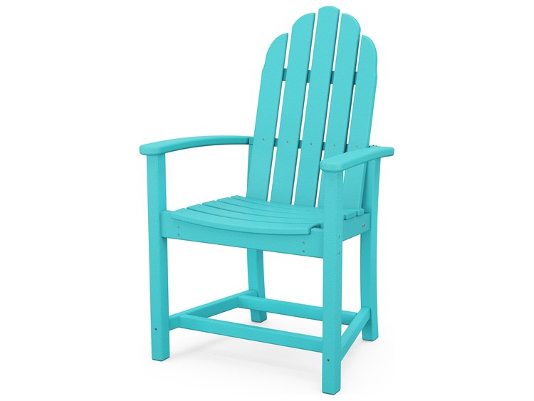 POLYWOOD® Classic Adirondack Recycled Plastic Outdoor Dining Chair