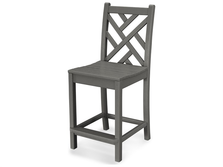POLYWOOD® Chippendale Counter Side Chair Seat Replacement Cushion