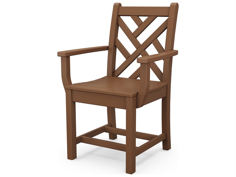 POLYWOOD® Chippendale Dining Arm Chair Seat Replacement Cushion