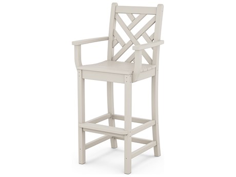 POLYWOOD® Chippendale Recycled Plastic Bar Chair