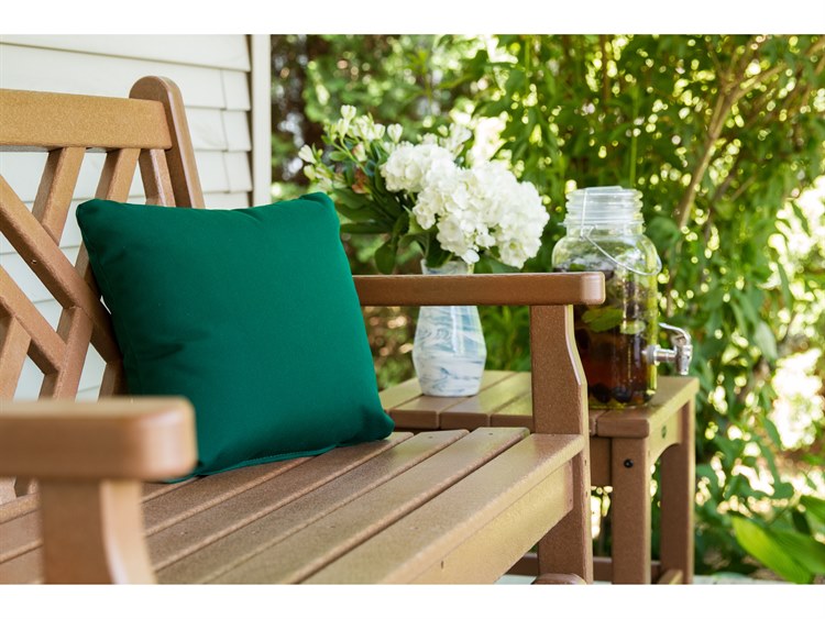 POLYWOOD® Chippendale Recycled Plastic Glider Loveseat PWCDG48