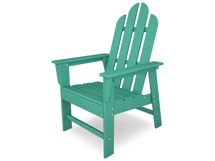 POLYWOOD® Long Island Recycled Plastic Adirondack Dining Arm Chair