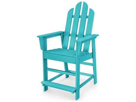 POLYWOOD® Long Island Recycled Plastic Counter Chair
