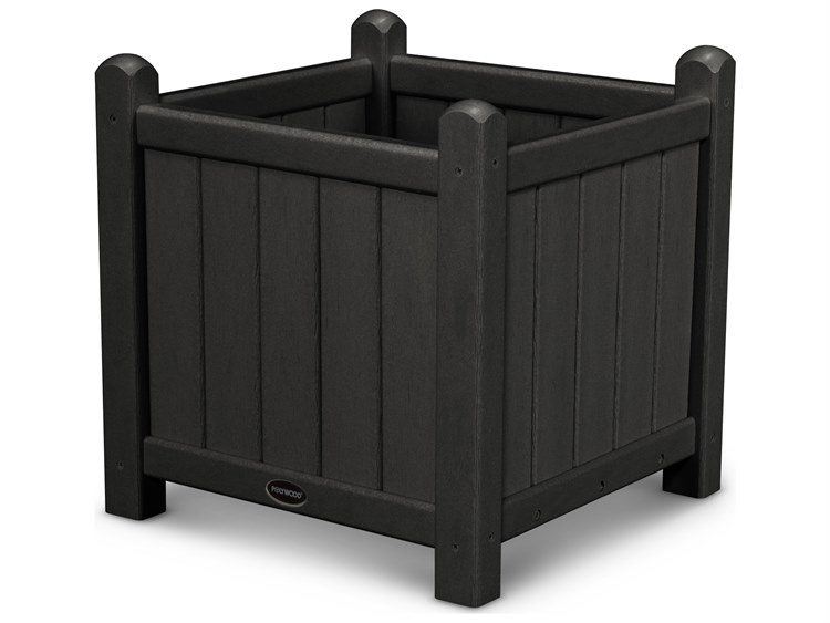 POLYWOOD® Traditional Garden Recycled Plastic 16 Planter