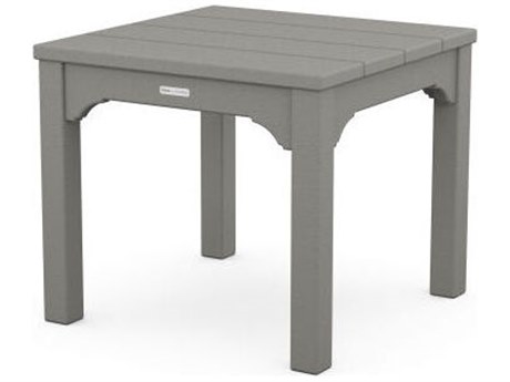 POLYWOOD® Martha Stewart Chinoiserie Outdoor Patio End Table