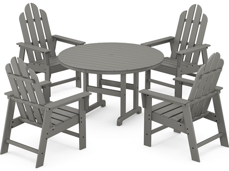 POLYWOOD® Long Island Recycled Plastic 5 Piece Dining Set