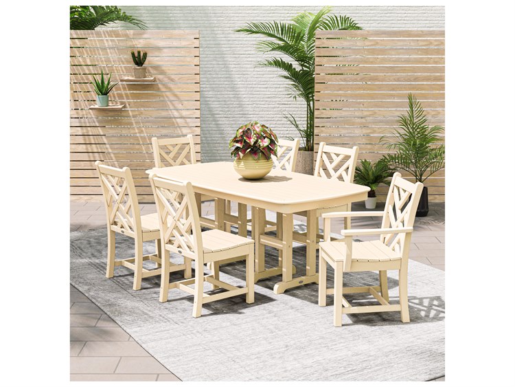 Polywood Chippendale Dining Set