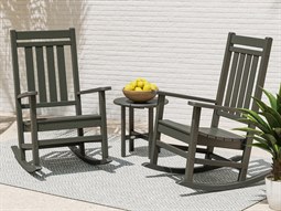 POLYWOOD® Estate Recycled Plastic 3 Piece Porch Rocker