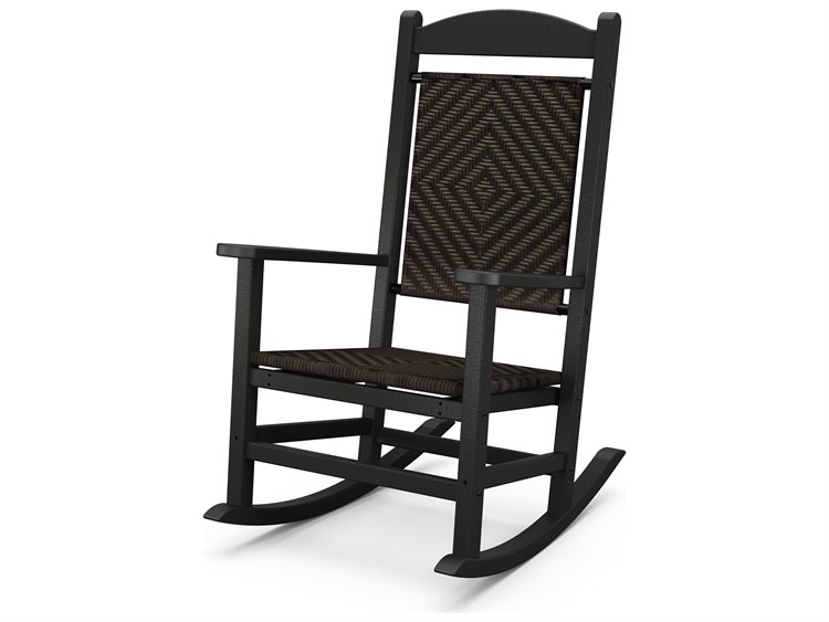 POLYWOOD® Presidential Recycled Plastic Rocker Lounge Chair